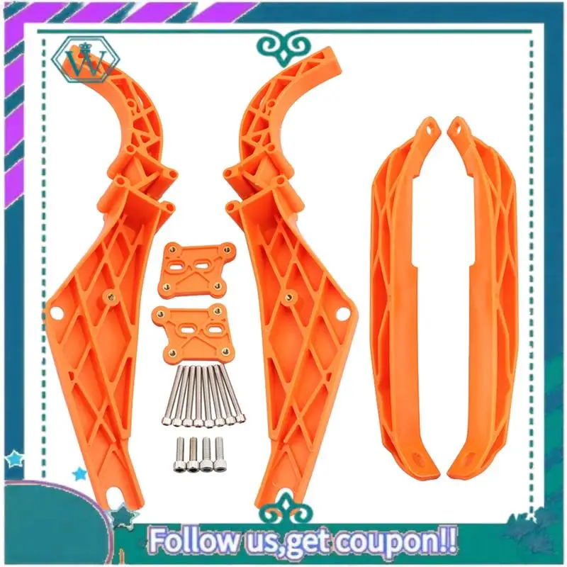 

AA92-Motorcycle Alloy Art Strong Arm Batwing Inner Fairing Support Brackets For 1996-2013 Touring Street Electra Glide Ultra