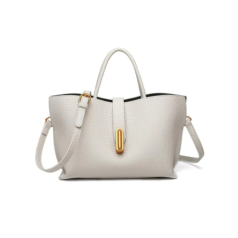 

Стильные женские сумки-тоут из искусственной кожи через плечо — сумка с застежкой-замком для работы и повседневного использования, универсальные женские сумки.