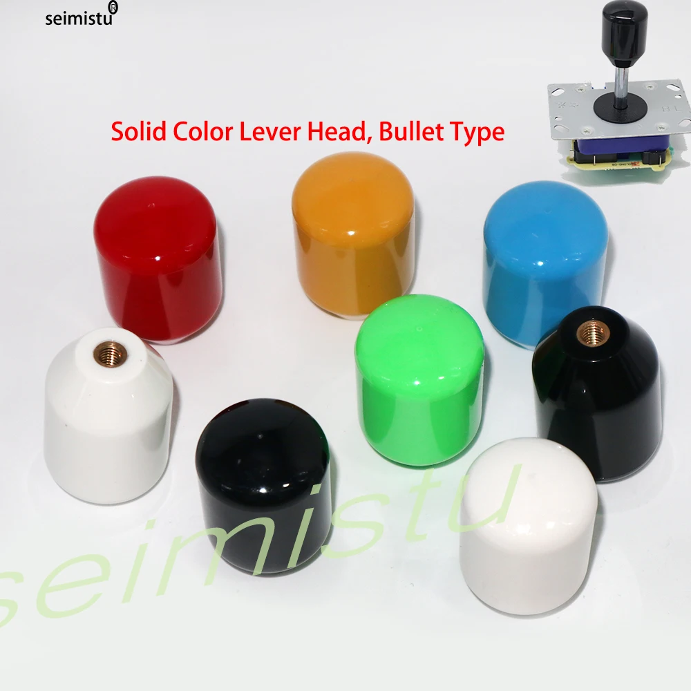 1PCS NOBI Head Bullet Stick Top Ball Rocker Balltop for Sanwa SEIMITSU Joystick Knob DIY Parts for Neo Geo Arcade Coin Games