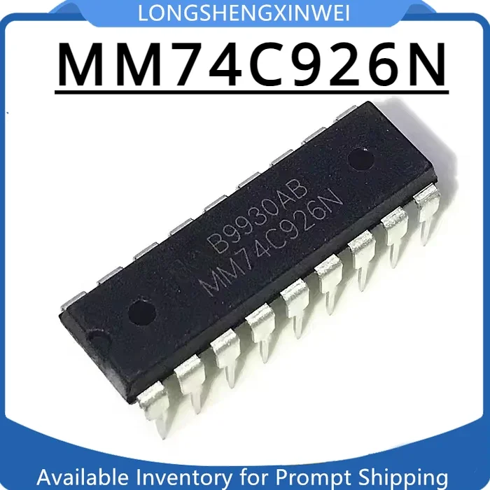 1 peça original mm74c926n mm74c926 dip-18 novo chip de driver de exibição