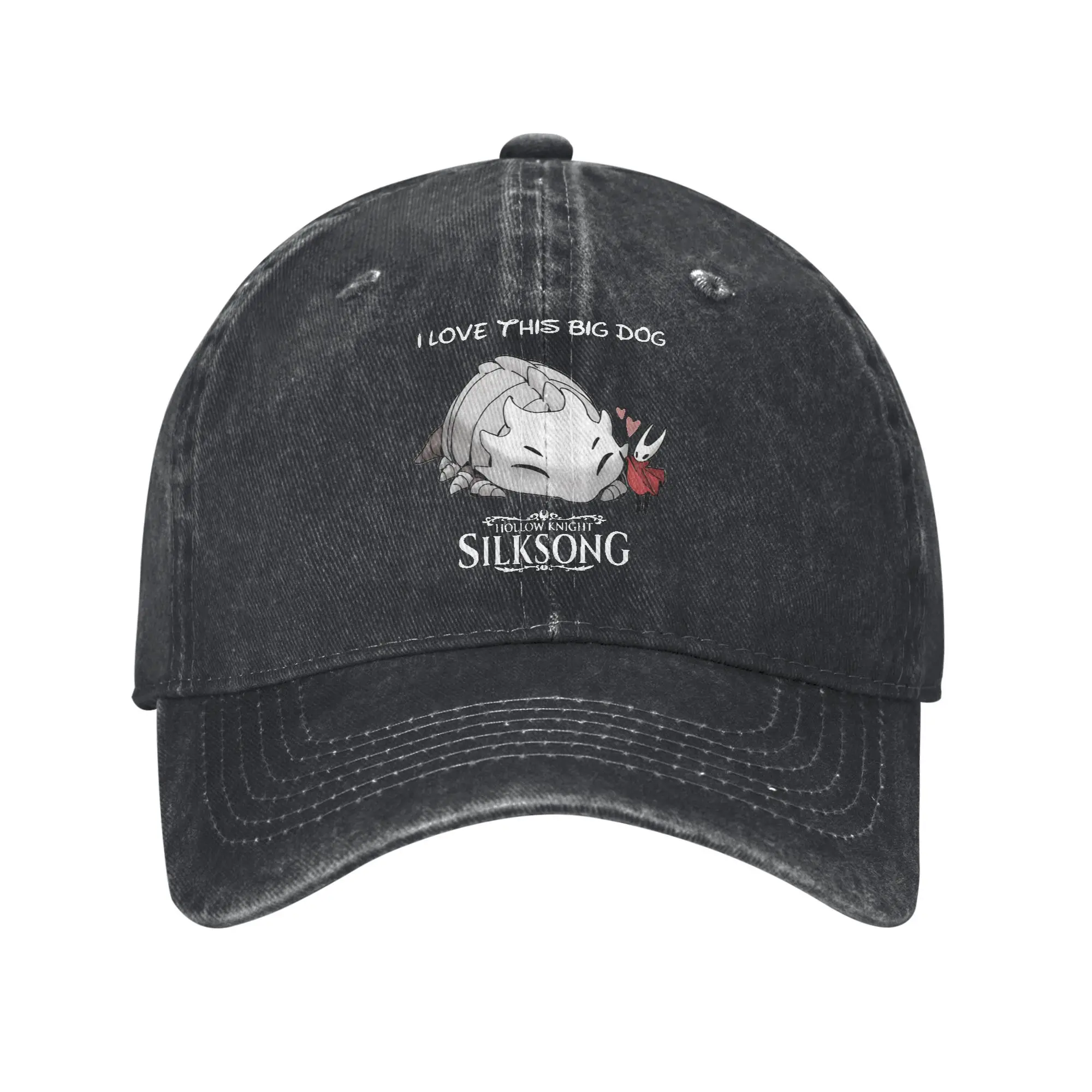 Bell Beast Hollow Knight Silksong Baseball Caps Distressed Washed Indie Game Snapback Hat Men Women Outdoor Workouts Soft Hats