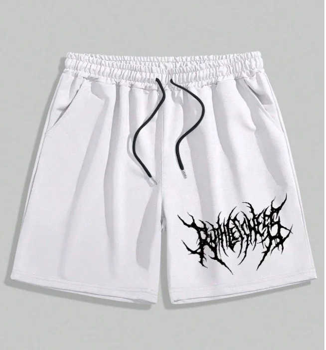 

Summer Fashion Shorts Men's Sports Shorts Women's Bottom Wear Pant Outdoor Beach Cotton Five-inch Shorts Moto Sports Casual Wear
