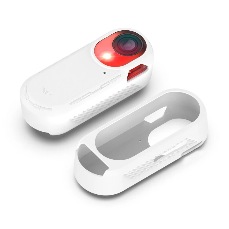 ل Garmin Varia RCT715 كاميرا الذيل ضوء حماية حالة كم تأثير مقاومة الإسكان مكافحة الغبار قابل للغسل غطاء سيليكون