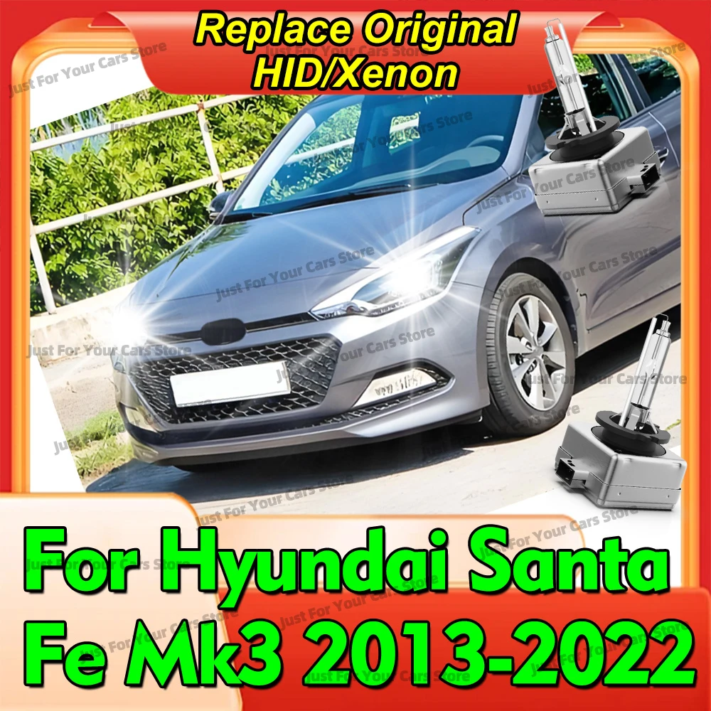 

2x 6000K 8000K 10000K HID ксеноновые автомобильные фары D3S D3 для Hyundai Santa Fe Mk3 2013-2022 2014 2015 2016 2017 2018 2019 2020 2021