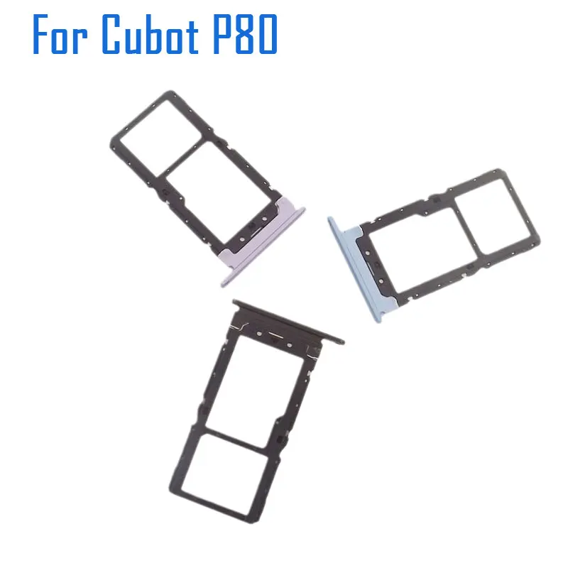 Nowa oryginalna karta SIM Cubot P80 Taca na kartę SIM Uchwyt na kartę Adapter gniazda Akcesoria zamienne do smartfona Cubot P80