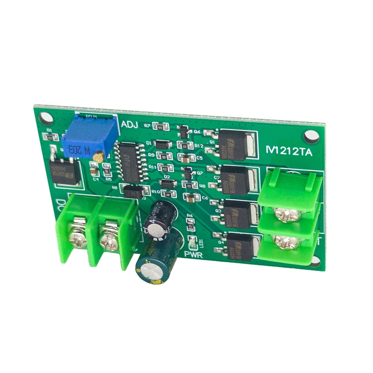 Inverter 200W DC 12V ke AC 12V, modul Generator sinyal gelombang persegi 50Hz 12W AC 12V hingga 220V IV1212TA