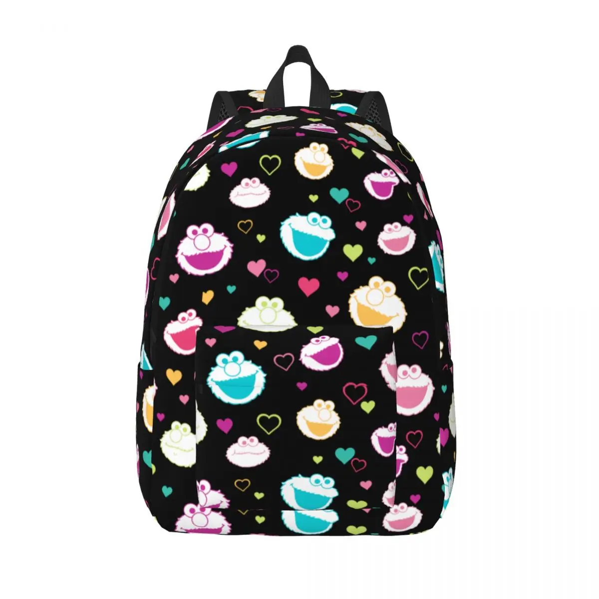 Sesamed-mochila streeteted para niño y niña, morral escolar con dibujos animados, para guardería, senderismo