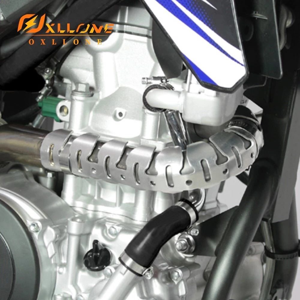 For Honda CRF 150 RB CRF 250 450 R 250R 450R Motorcycle Exhaust Muffler 4-Stroke Pipe Leg Protector Heat Shield Cover Resistant