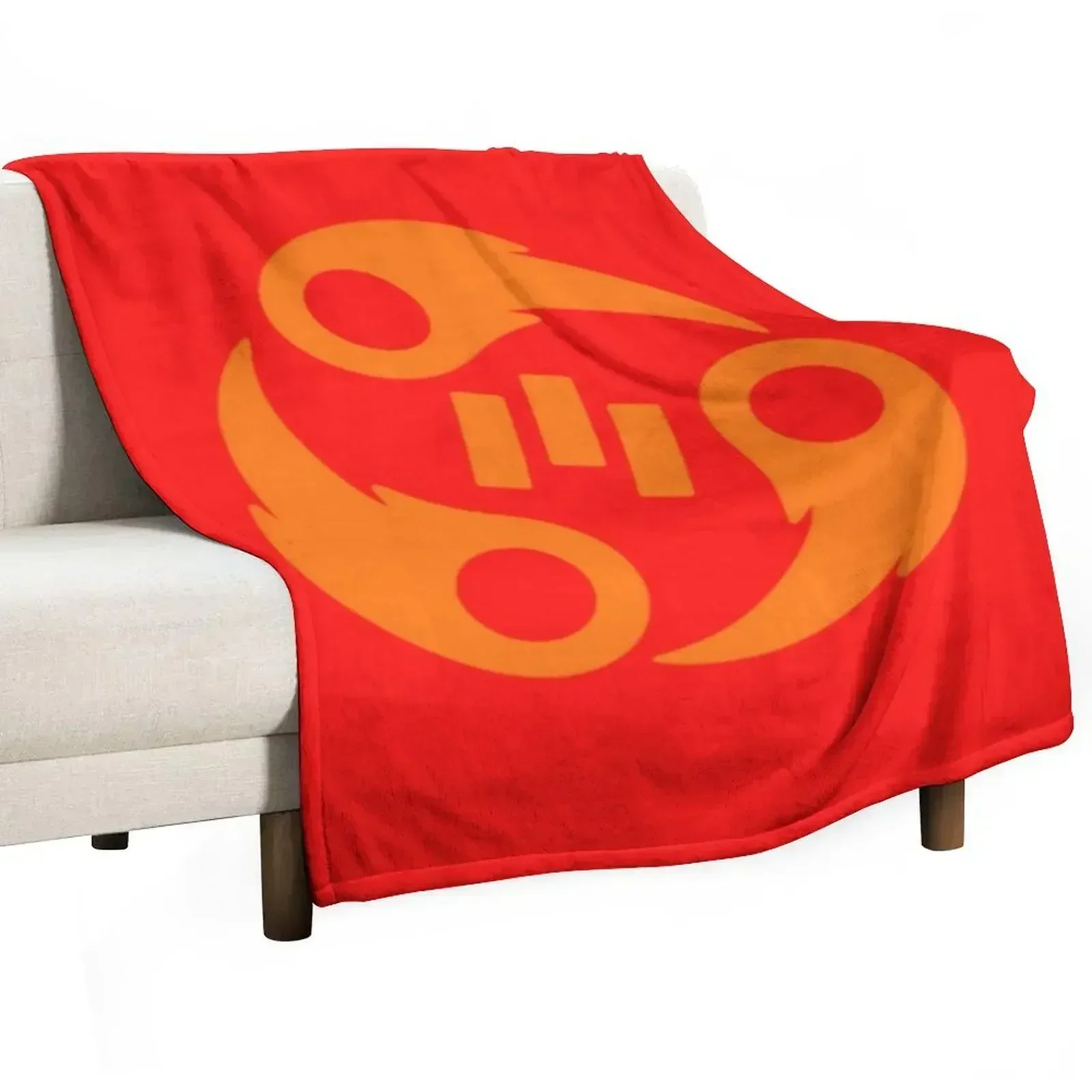 Red Son Coat Symbol Ver. 2 Throw Blanket manga Moving Blankets