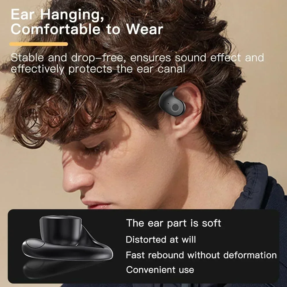 Original BY01 OWS Wireless Bluetooth 5.3 Earphones t26 Long Battery Life Earbuds HIFI Sound quality Headphone Smart HD Call