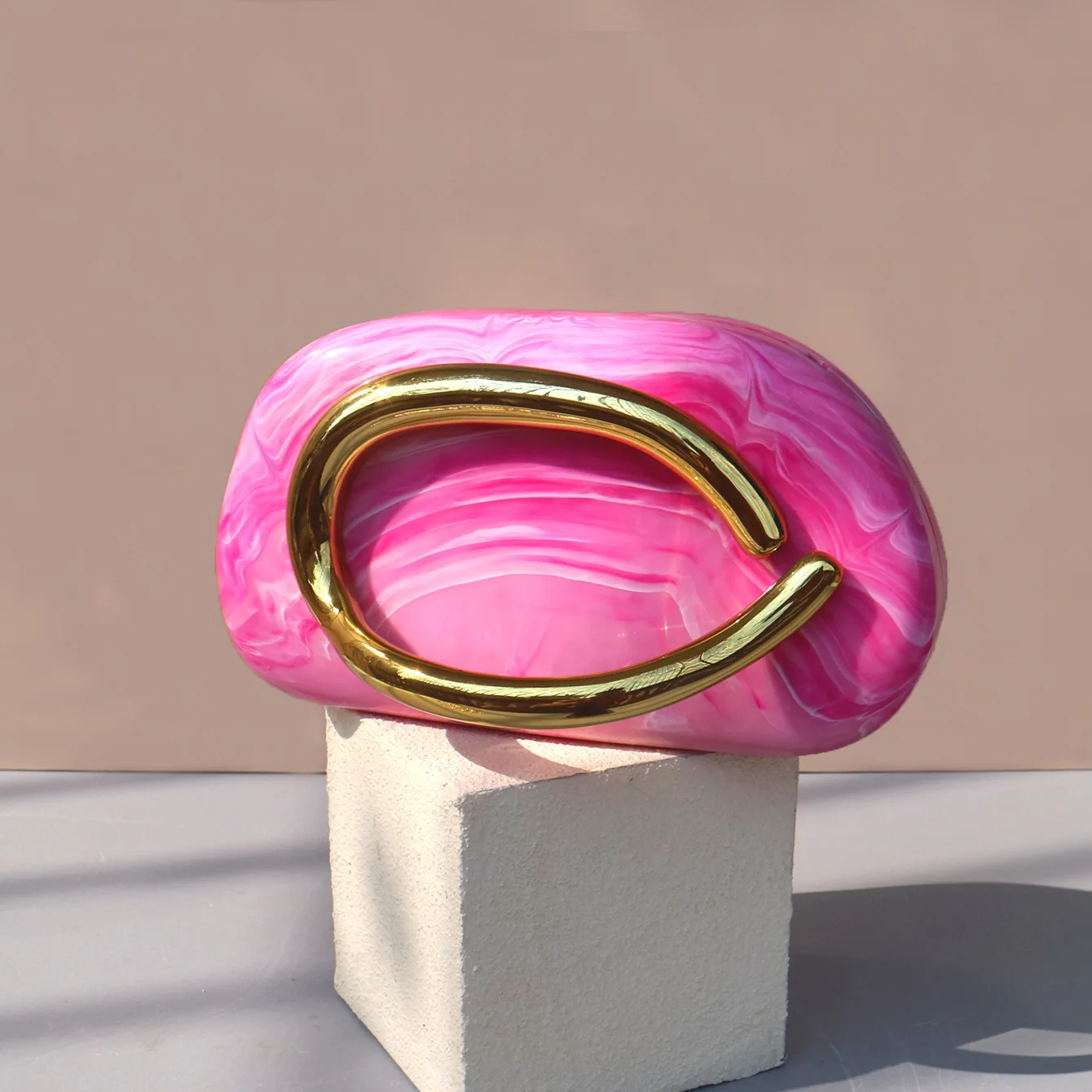 

Мини-сумка через плечо с металлической ручкой и цепочкой, весна-лето 2022, новый темперамент, ручное плечо