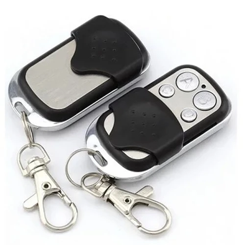 1 unidad/50 Uds Control remoto inalámbrico RF 433MHz puerta eléctrica puerta de garaje Control remoto llave Fob controlador duplicador