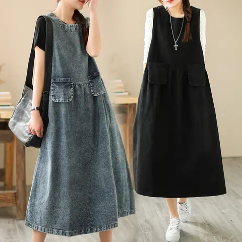 6 best sales डेनिम मिनी ड्रेस - №5