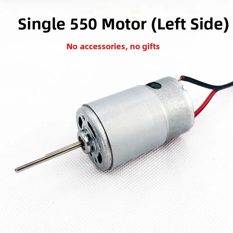 12V 550 RC Bait Boat Motor with Waterproof Seal for Fishing Thruster Applications Compatible with 38mm Propeller Options