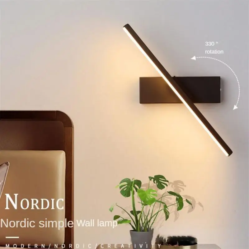 Bedroom Bedside Wall Light Adjustable Home Decor Bedside Wall Lamp Energy Saving Indoor Lighting Led Night Light