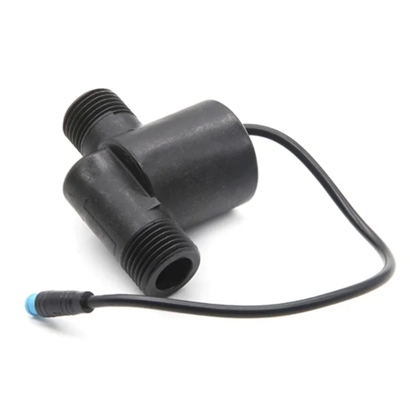 A26F-Digital Display Micro Water Flow Generator Fauc Et Household Sma Rt Tap Bathro Om Shower Head 4 Points Screw Mount