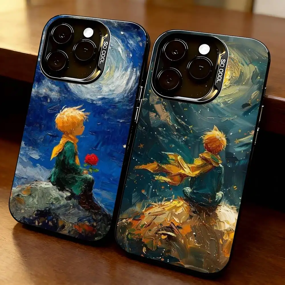 

Classic L-Little P-Prince-p Phone Case For iPhone 17,16,15,14,13,12,11 Plus,Pro Max,XS,Colorful Silver Phone case Funda Cover