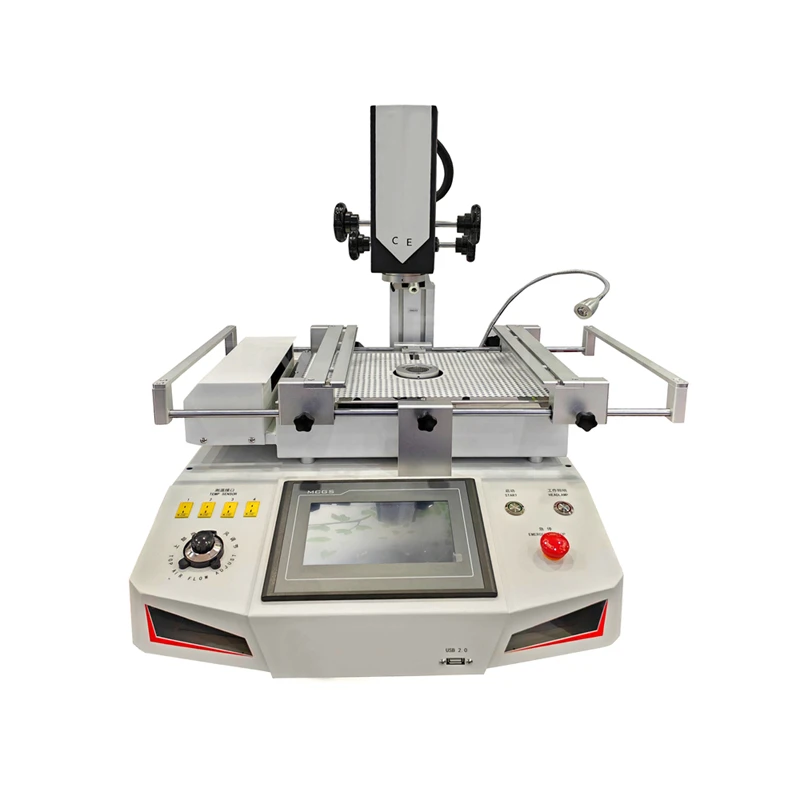 2024 New Hot Air BGA Rework Soldering Station R5880 R5880C Touch Screen Type for Laptop Game Console Motherboard Repairing
