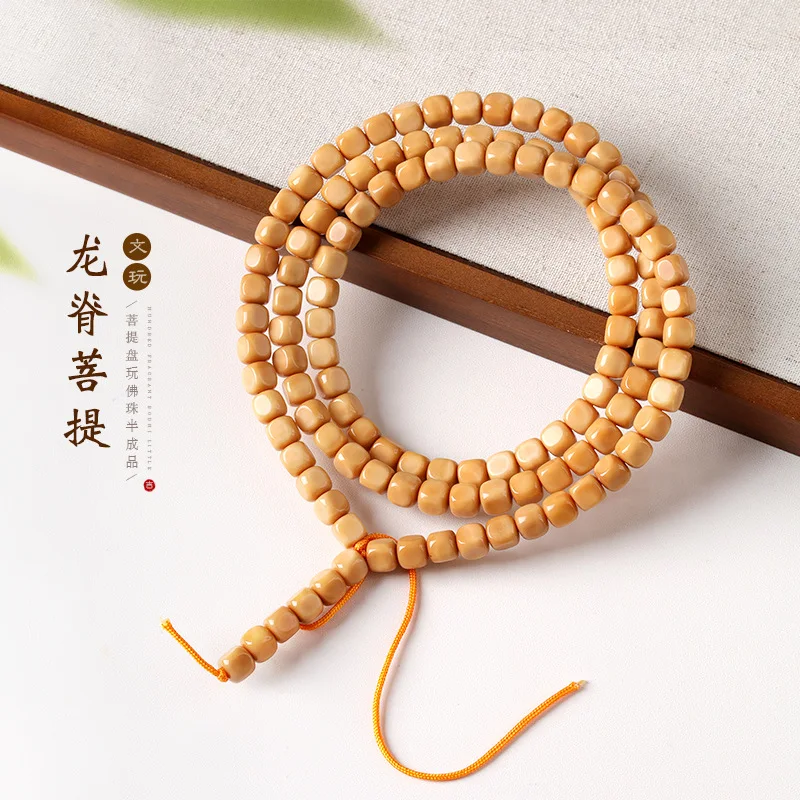 Ridge Square Bodhi Bracelet Semi-Finished Loose Beads Buddhist Bead And Handheld Jewelry