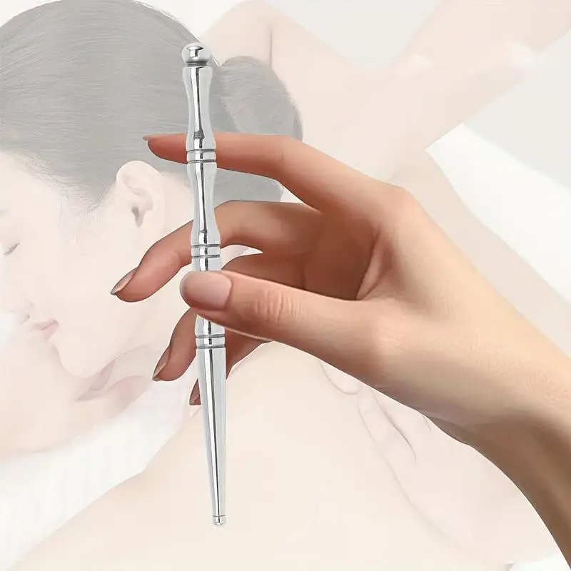 1Set Acupressure Massage Tools Portable Facial Foot Reflexology Sticks Gift Idea