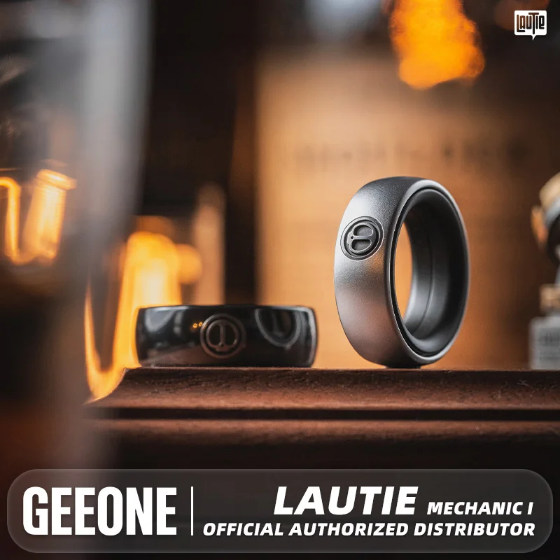 Stock LAUTIE Mechanic I Magnetic Ratchet Lighter Thinner #23 Ring Spinner Spy Wars Series 20mm Inner Diameter Fidgets Toys