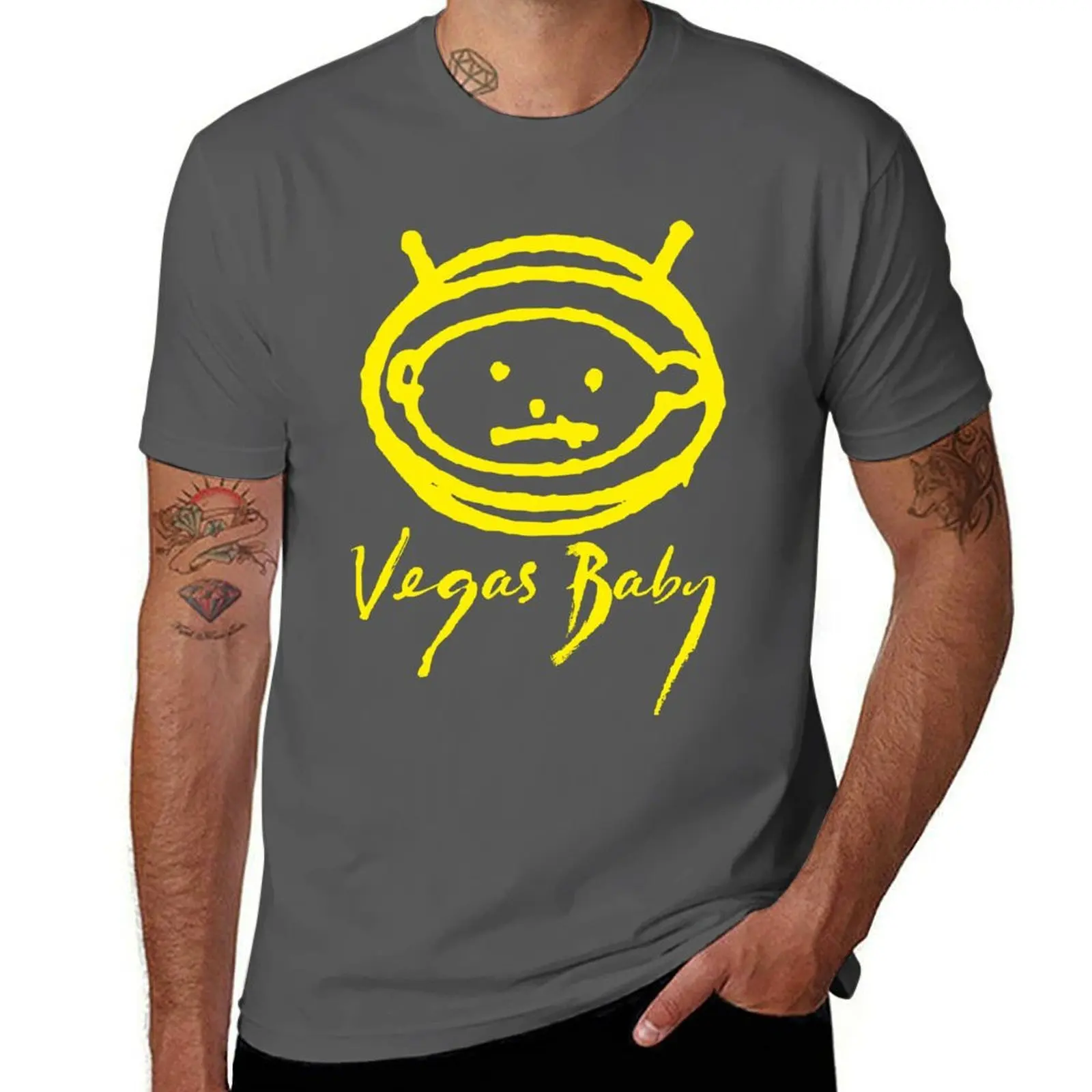 Baby Vegas Zoo T-Shirt Work Basic Short Sleeve Top