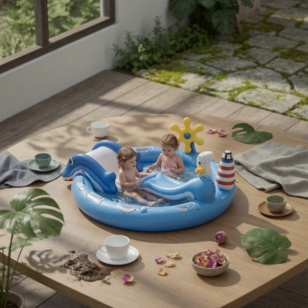 water-toy-ocean-themed-inflatable-splash-pool-round-thickened-pvc-starfish-spray-kiddie-pool-for-outdoor-recreation