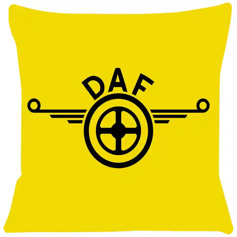 Cushion Cover for Sofa DAF Trucks Pillow Case Cover Seat Car Throw Pillowcase 45X45cm For Home Decorative SJ-468