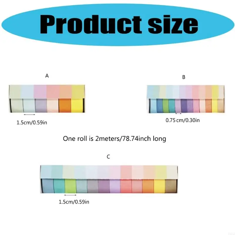 T5EA Highlighter Tape Targe Sticker Sticky Note Tape Colored Tappable Tabs Latcy Reading Highlighter Strips Flags Sticker