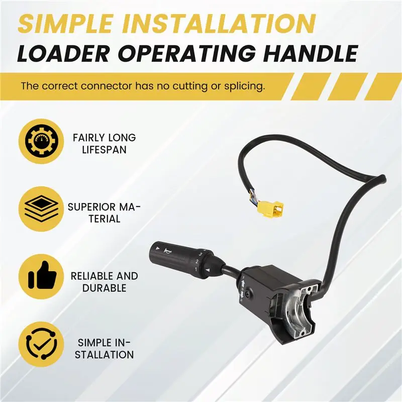 M93K-Loader Operating Handle Transmission Gear Selector Combination Switch 15146534, 15095844 For Volvo L90F L110F L120F