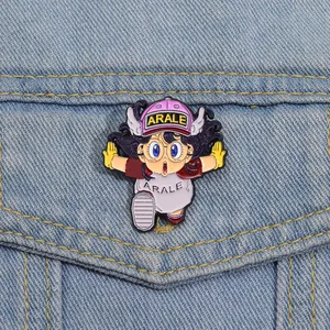 Dr Çökme Mücadele Karikatür Rozeti-kızlar için, Anime Broş Pin, Pin Emaye, aksesuarlar ve Cosplay, Sevimli, Hediye çantası, Küçük Android Kız 8 en çok satan, o sırt çantası-no. 1
