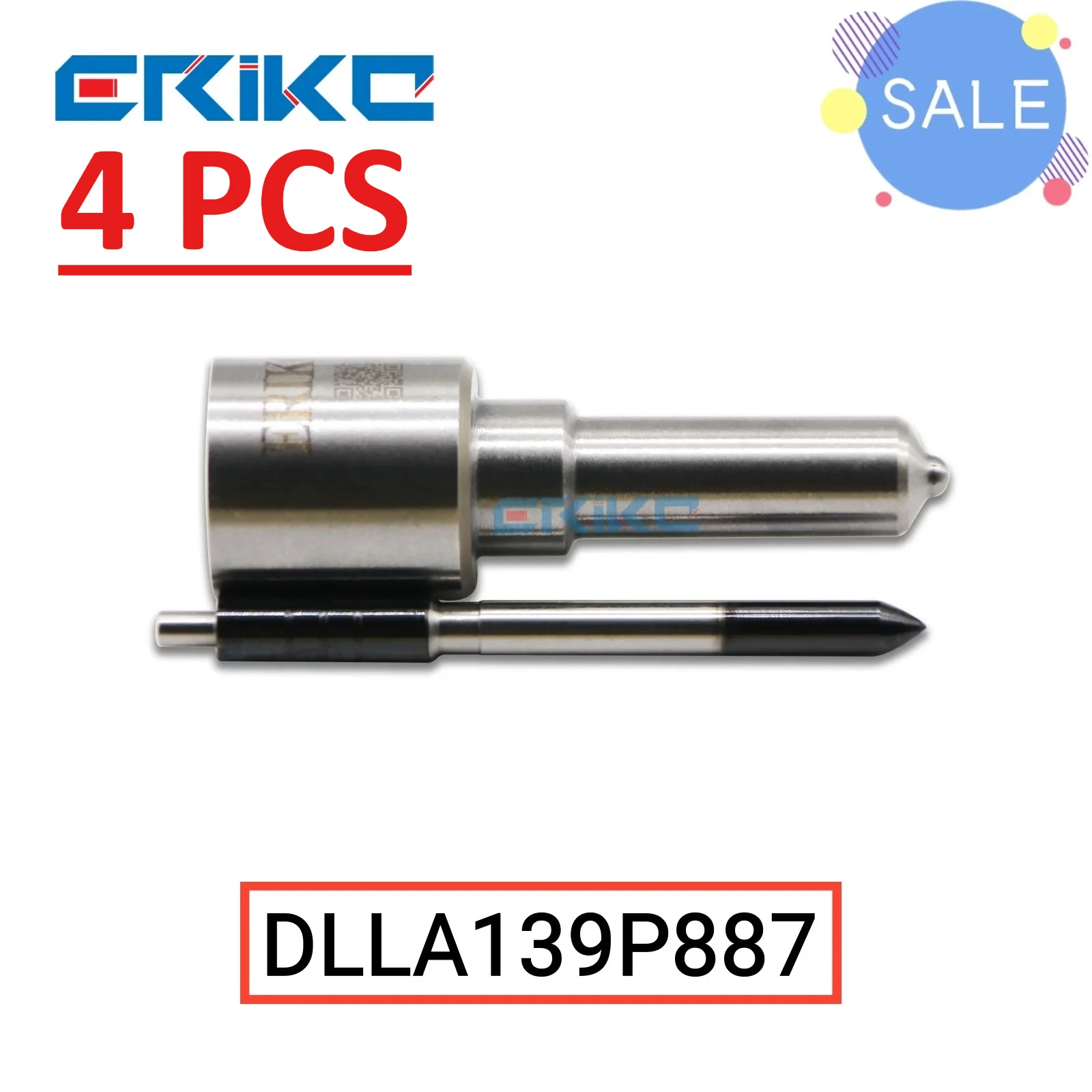 หัวฉีด DLLA139P887 หัวฉีดคอมมอนเรล DLLA 139 P 887 หัวฉีดแบบเจ็ท 0934008870 สำหรับ 095000-649/095000-888