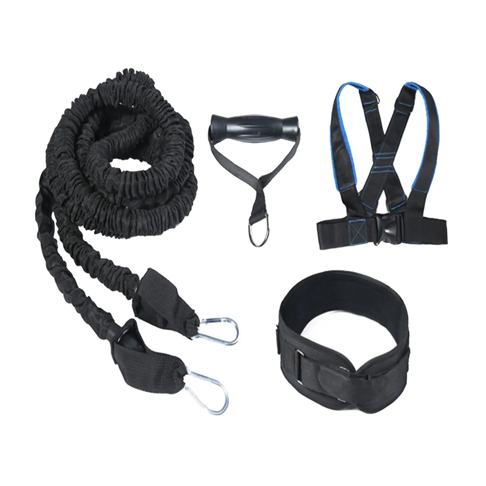 

Training Resistance Band Set Waist Belt Harness Football Training