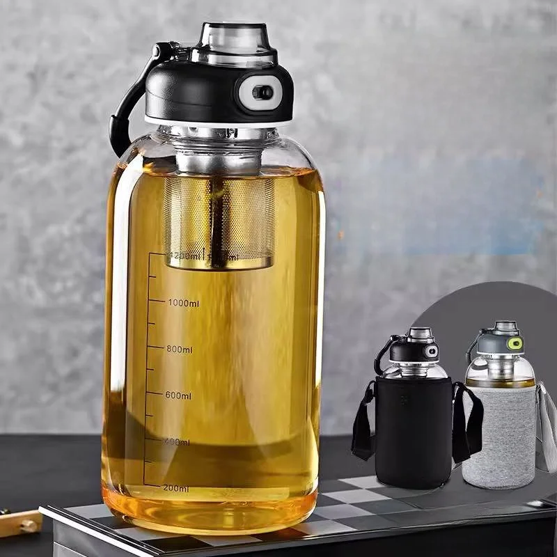 

Large Capacity Portable Worksite Water Cup with Scale Tea Separation Explosion Proof And Fall Resistant for Heavy Duty Jobs