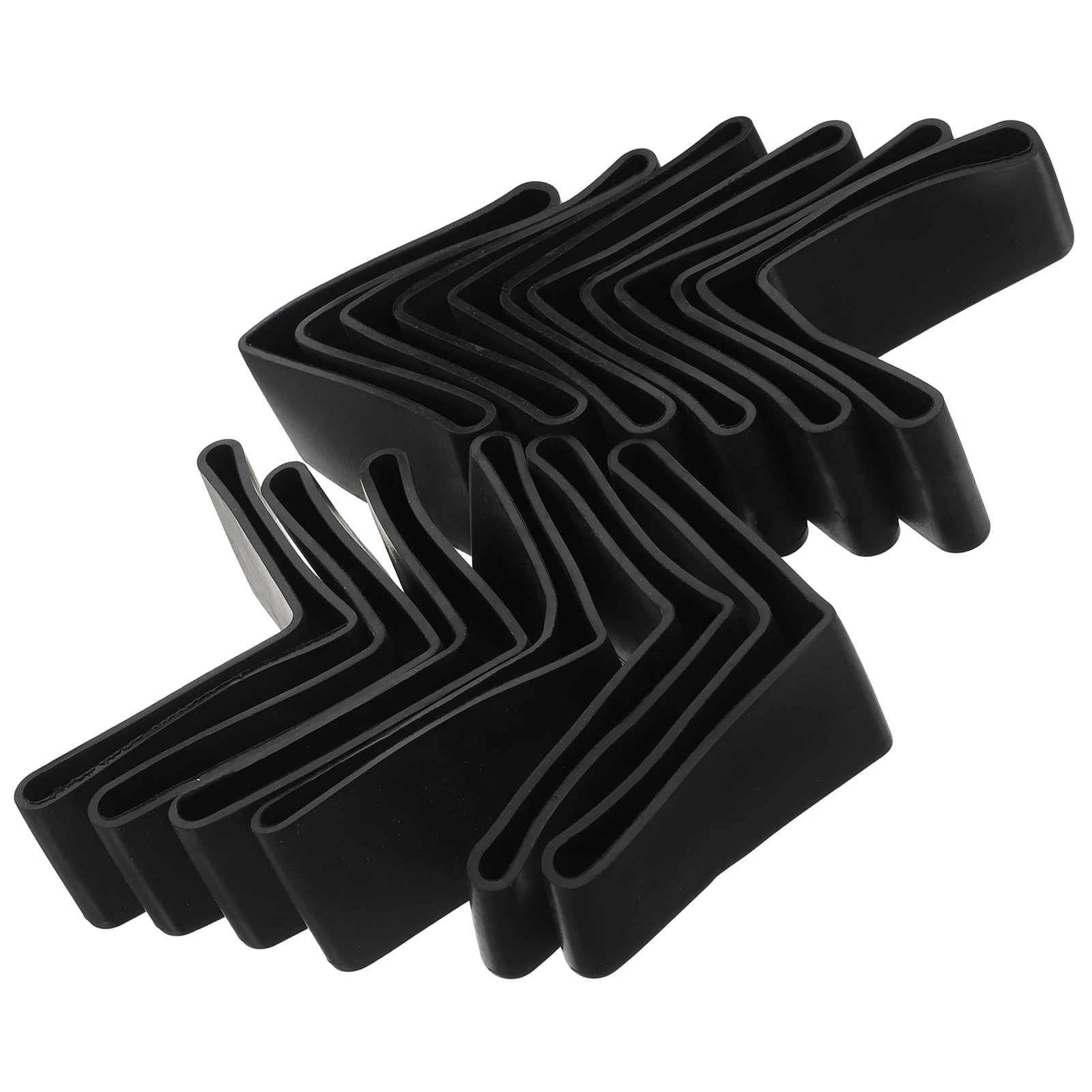 

12Pcs Triangular Furniture Leg Protectors Non-Slip Rubber Pads for Home Table Feet Protection Home Table Feet Pads