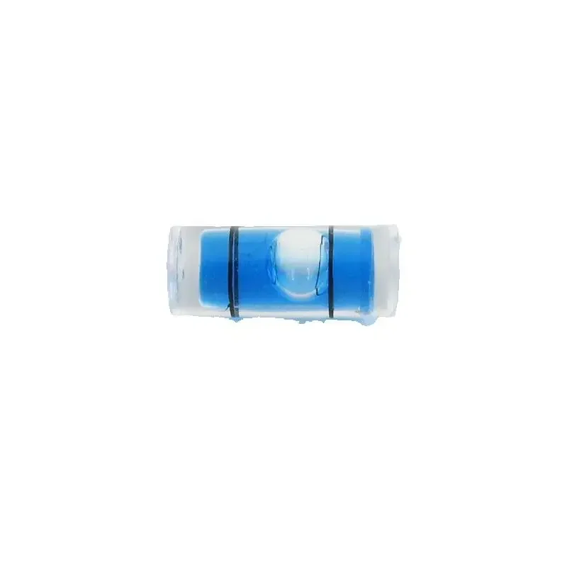 HACCURY 5*12mm Mini Acrylic Spirit Level Bubble Tube Long Leveling Bubl Blue Green Color 100PCS/Lot