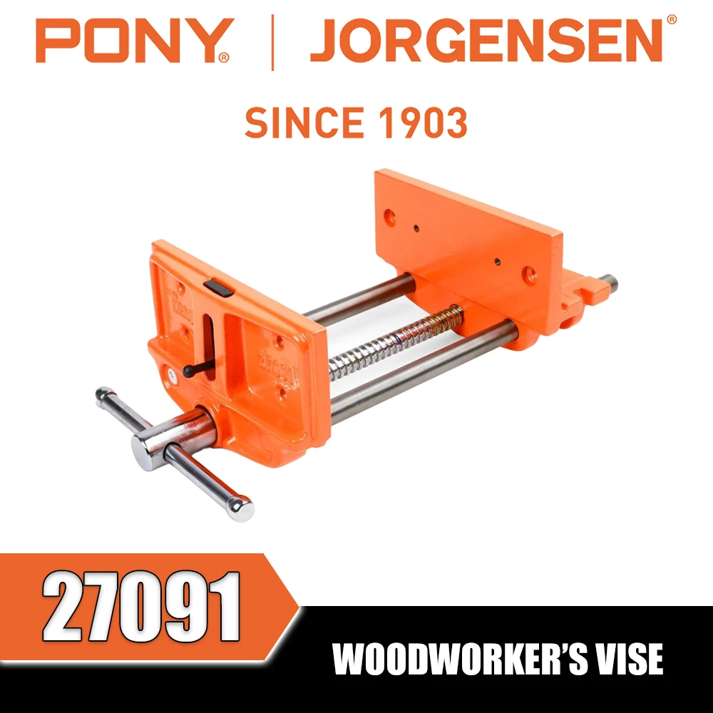 PONY&JORGENSEN 27091 Woodworker’s Vise Clamping Tools