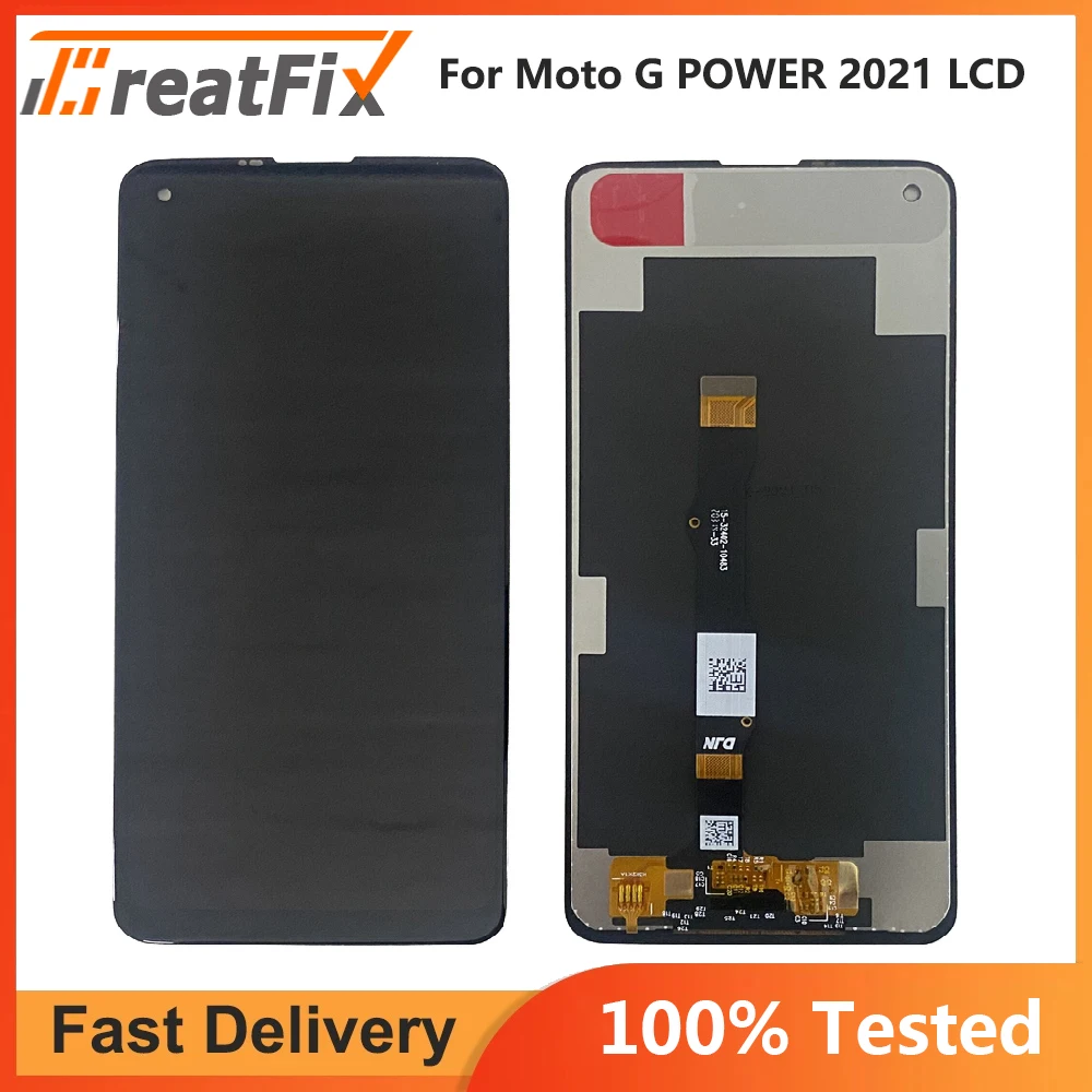 

For Motorola Moto G Power 2021 XT2117 LCD Display Touch Screen Digiziter Assembly Replacement 100% Tested