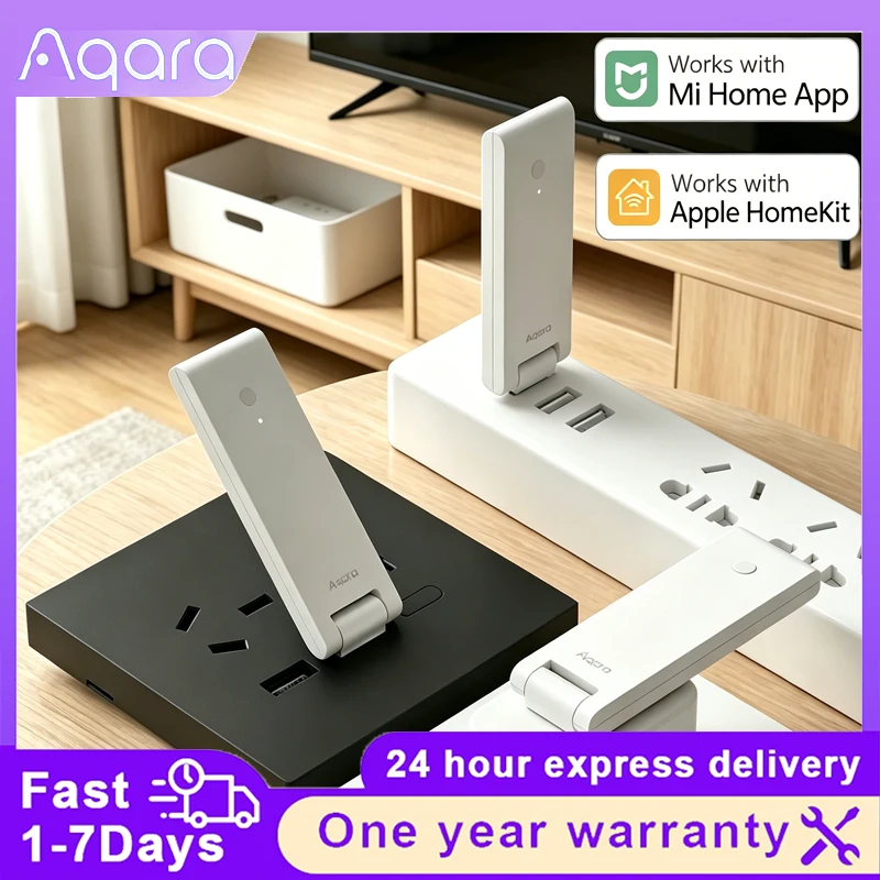 Aqara Gateway E1 USB Hub Zigbee3.0 WiFi Repeater Mini Smart Gateway Work with Mijia APP HomeKit Smart home central hub