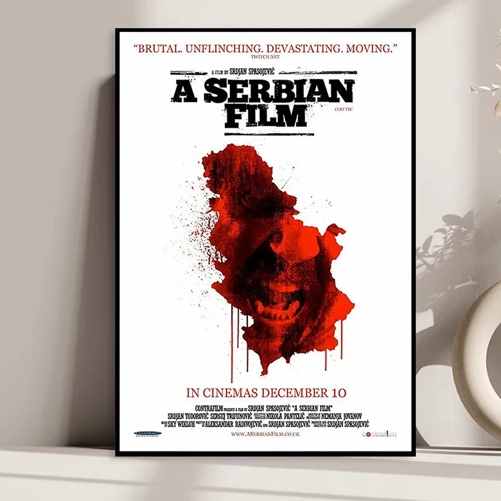 L194 A SERBIAN FILM Movie Classic Milos Silk Fabric Poster Art Decor Indoor Painting Gift