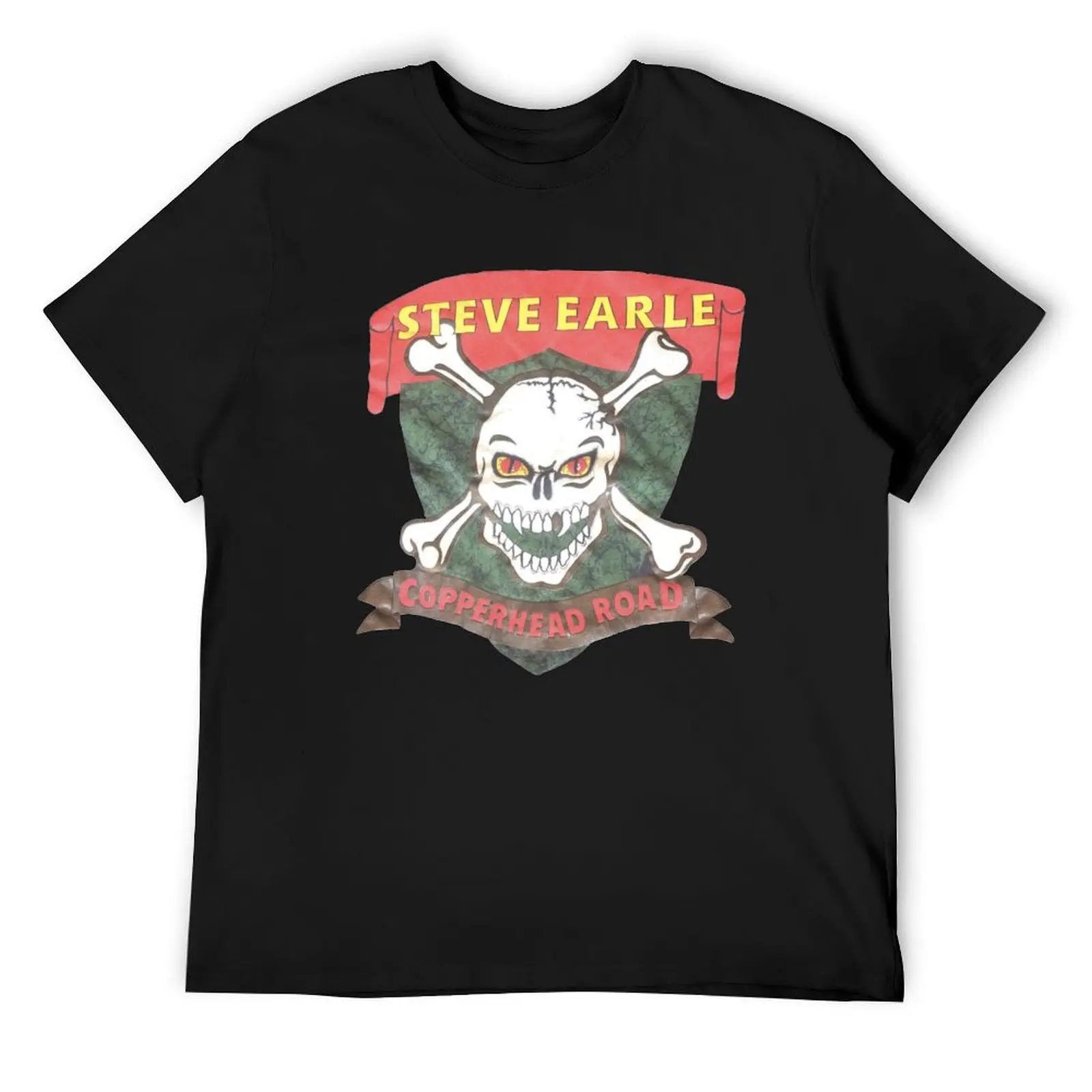 

Find 1988 Steve Earle Copperhead Toad Album Promo T-Shirt summer clothes quick-drying anime stuff mens t shirts top quality