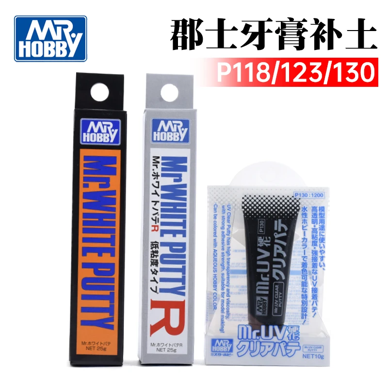 

Fill Soil MR.HOBBY GSI Caulking Military Model White Toothpaste P118 Fundamentals P123 Transparent P130 Accessory Tools Hobby