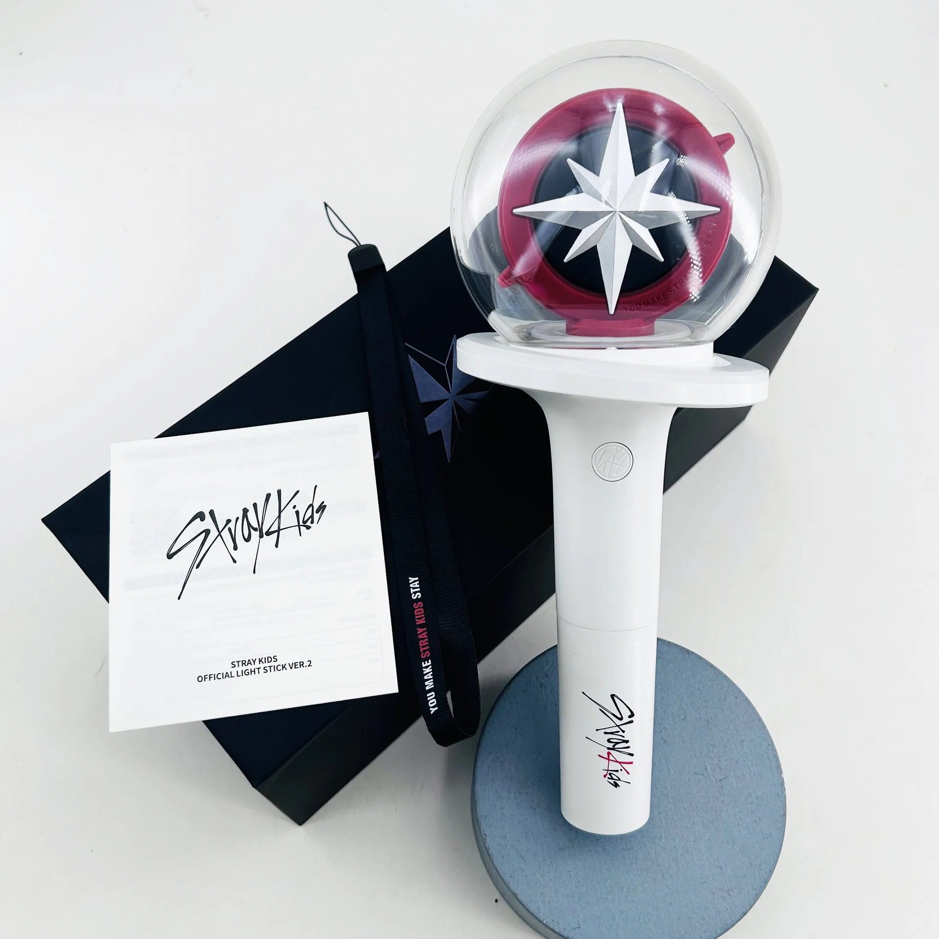 

NEW Hot Sale Kpop Stray Kids Light Stick Ver.2 Compass Design Official Style Concert Lightstick Fans Gift