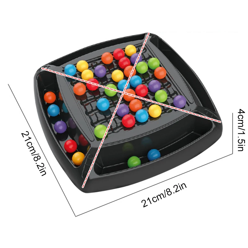 Rainbow Ball Elimination Toys Fun Children Early Educational Puzzle Toy Creative Board Game For Boys Girls