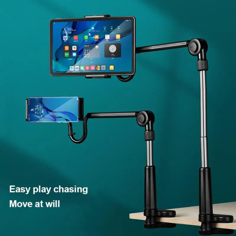 niversal Mobile Phone Holder Flexible Lazy Holder Adjustable Cell Phone Clip Home Bed Desktop Mount Bracket Smartphone Stand