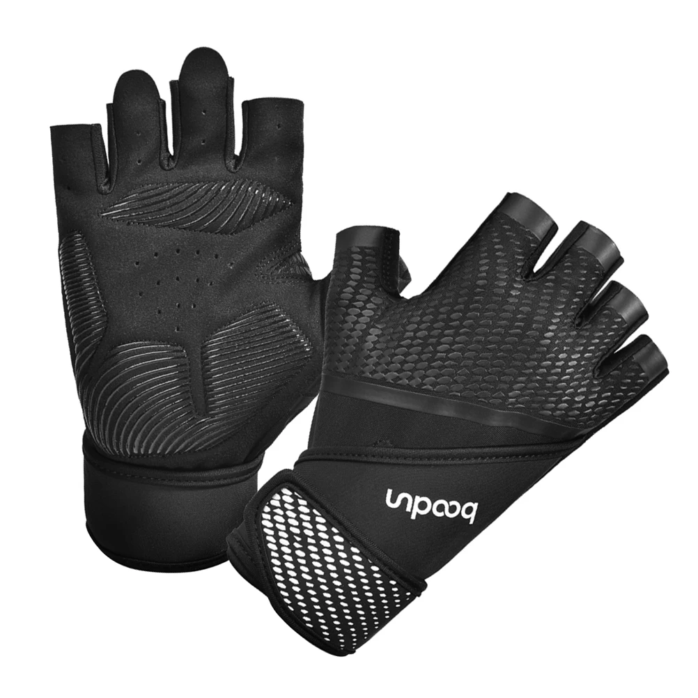 

Fitness Gloves Sports Gym Durable Breathable Anti Sweat Shockproof Men Women Training Weightlifting Riding Accessories