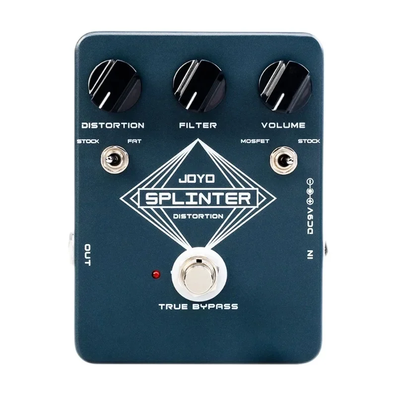 

JOYO JF-21 SPLINTER DISTORTION Classic Distortion Guitar Pedal Fuzz & Distortion Effect True Bypass Guitar Parts & Accessories