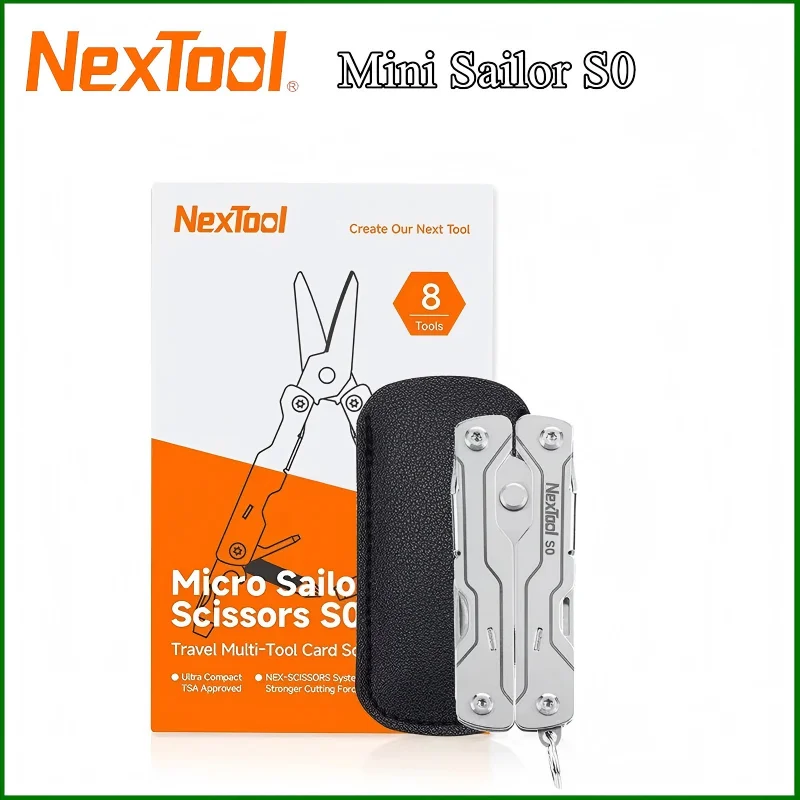 nextool-8-in-1-マイクロマルチツール-s0-ミニセーラー折りたたみプライヤー-edc-ポータブルアウトドアキャンプサバイバルマルチ折りたたみハンドツールセット