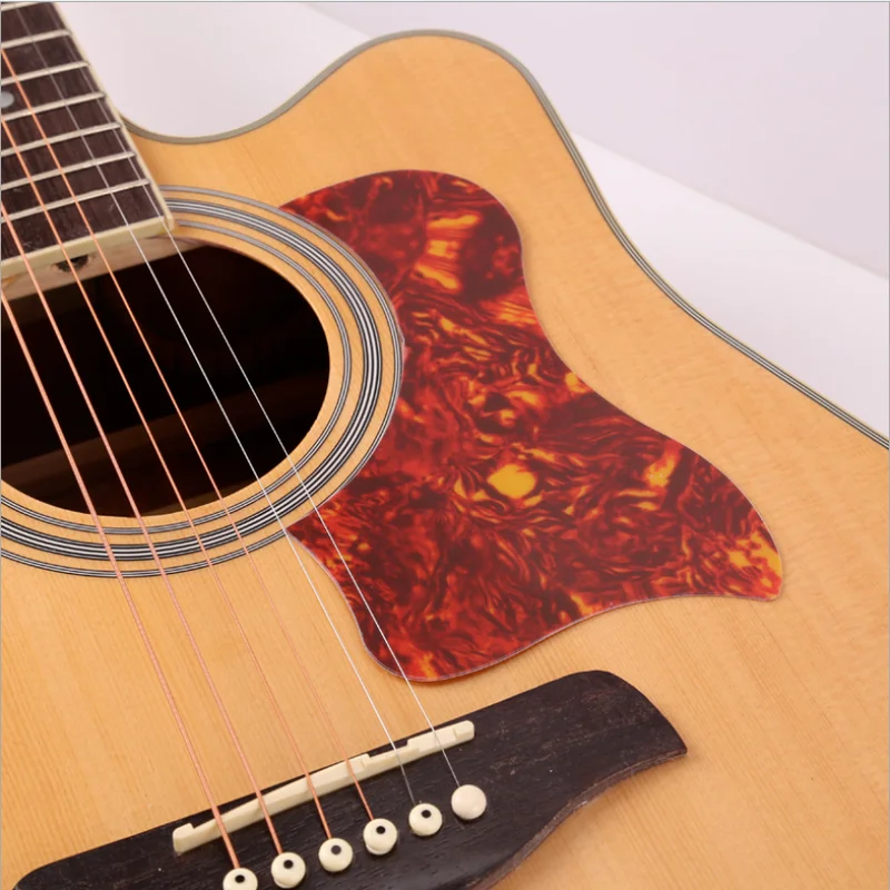 1pc Folk Acoustic Guitar Protective Sticker Electric Guitars Self-adhesive Anti-Scratch Decorative Sticker Guitar Accessories