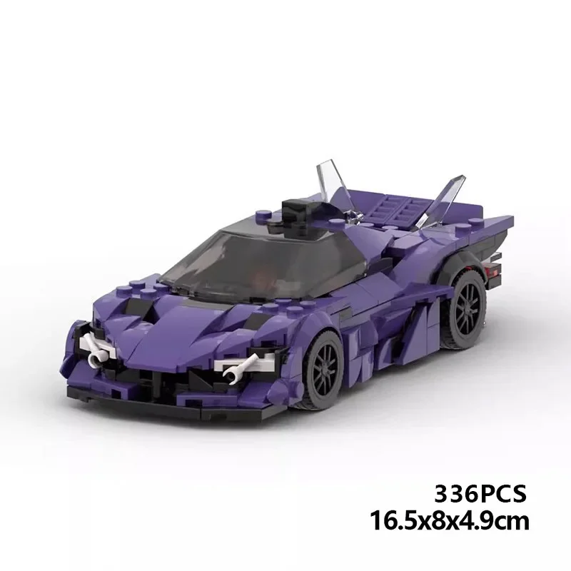 Moc 互換車モデル EVO スーパーカー技術モジュラービルディングブロックギフトクリスマス子供のおもちゃ DIY セットアセンブリ